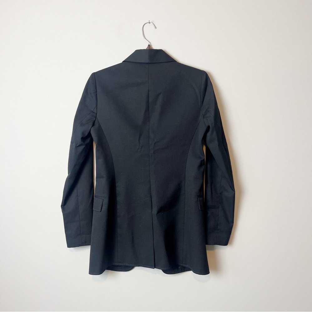 Smythe Single Button Black Basic Blazer Jacket - image 5